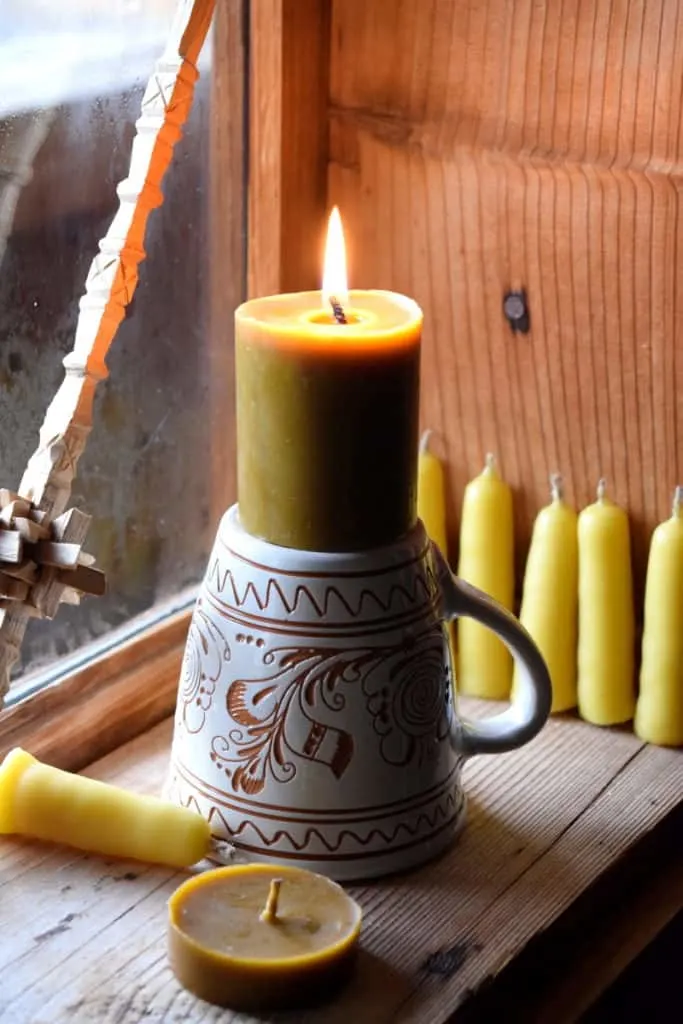 Beeswax Wax Candle Making, Natural Bee Wax Candles