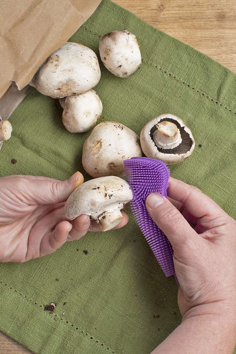 The Best Way To Clean & Store Fresh Mushrooms + How To Freeze & Dry