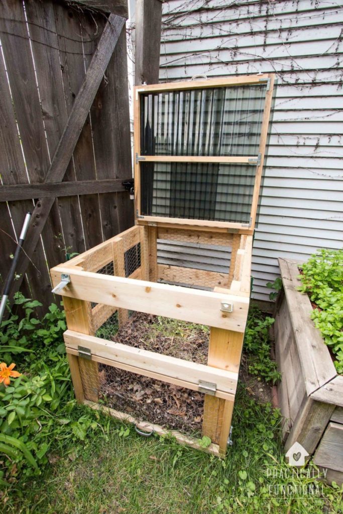 Make This Super-Easy DIY Compost Bin in a Flash