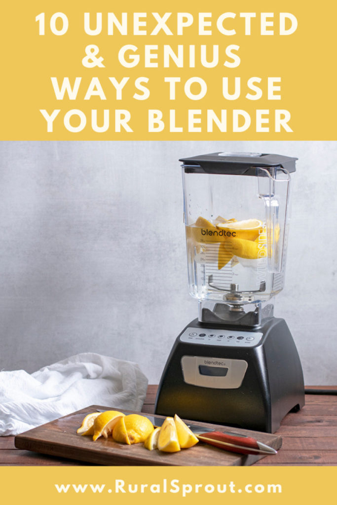 Unexpected & Genius Ways to Use Your Blender