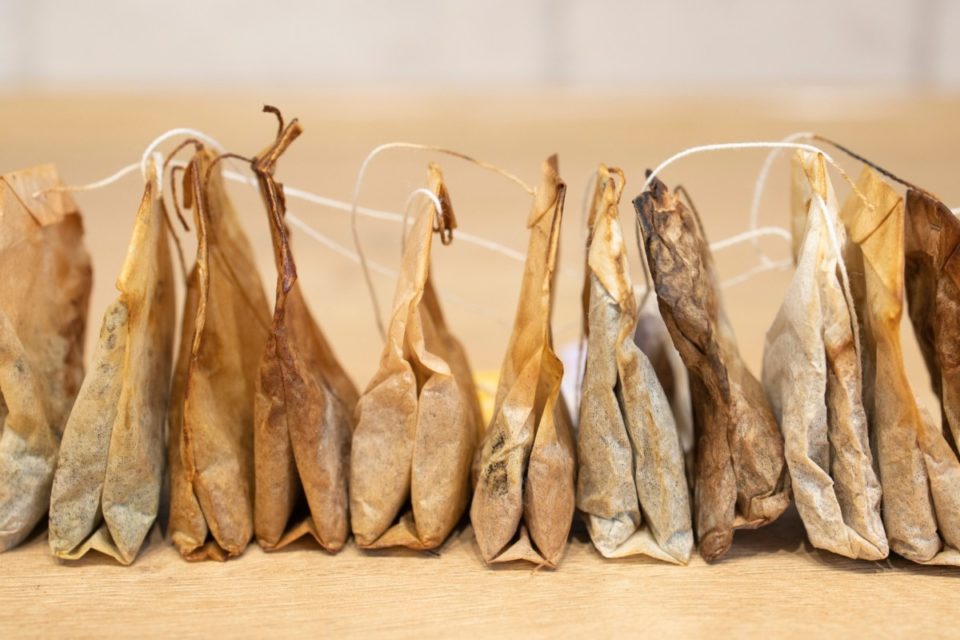 30 Brilliant Ways To Reuse Tea Bags Around Your Home Garden   Tea Bags Row 960x640 