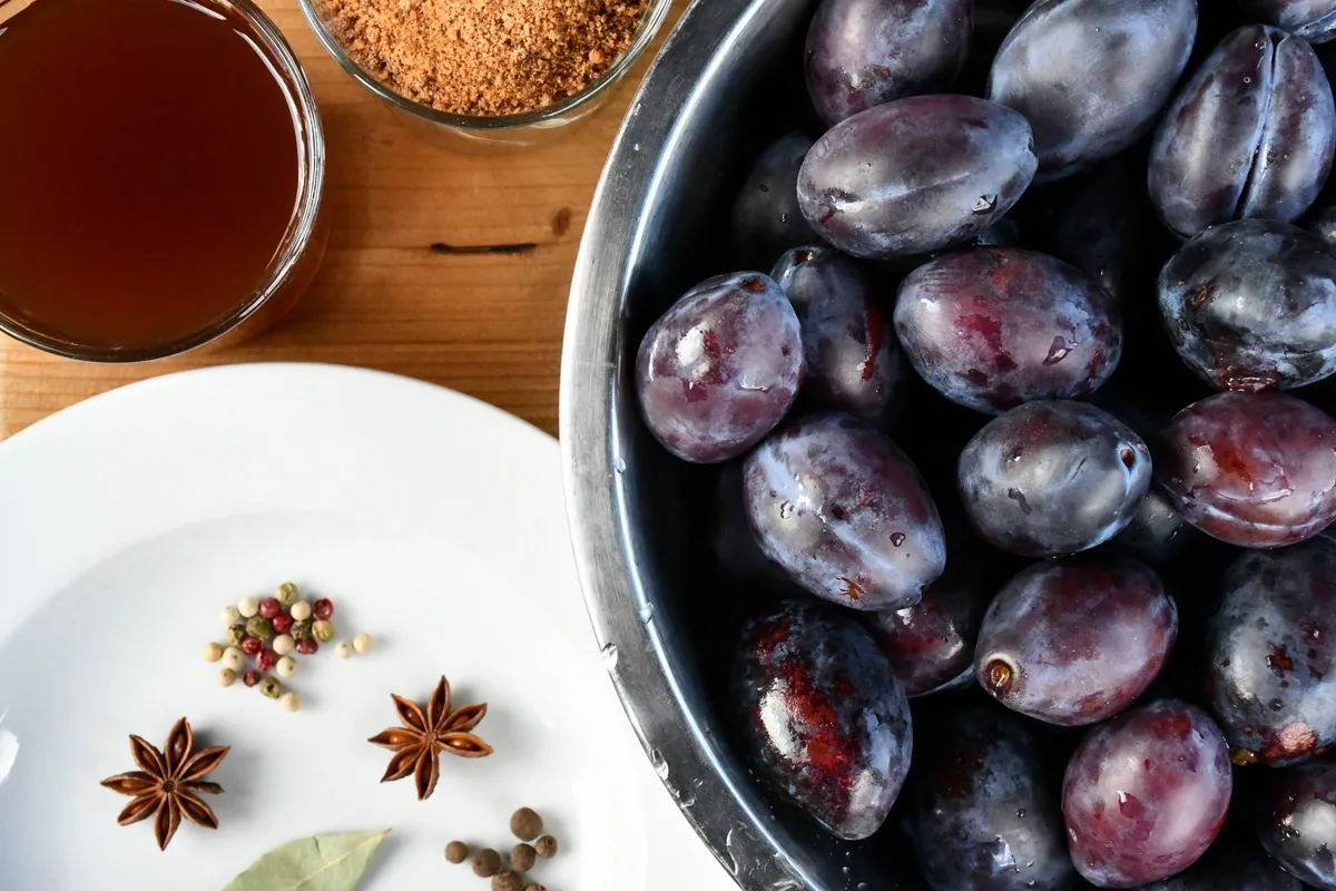 Canning Plums-Delicious Spiced Plum Recipe - Ankeny Hill Farm