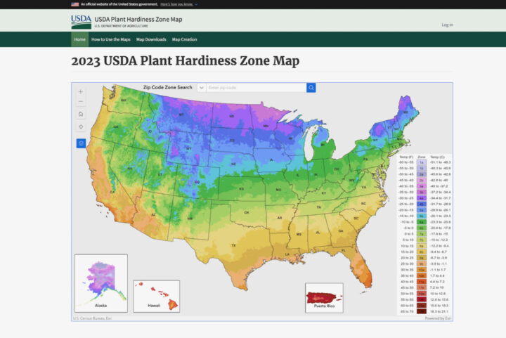 The New 2023 "USDA Plant Hardiness Zone Map" Changes Everything. Here's ...