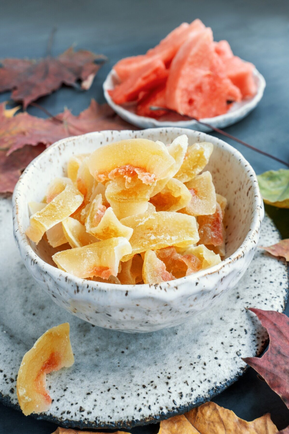 candied watermelon rinds